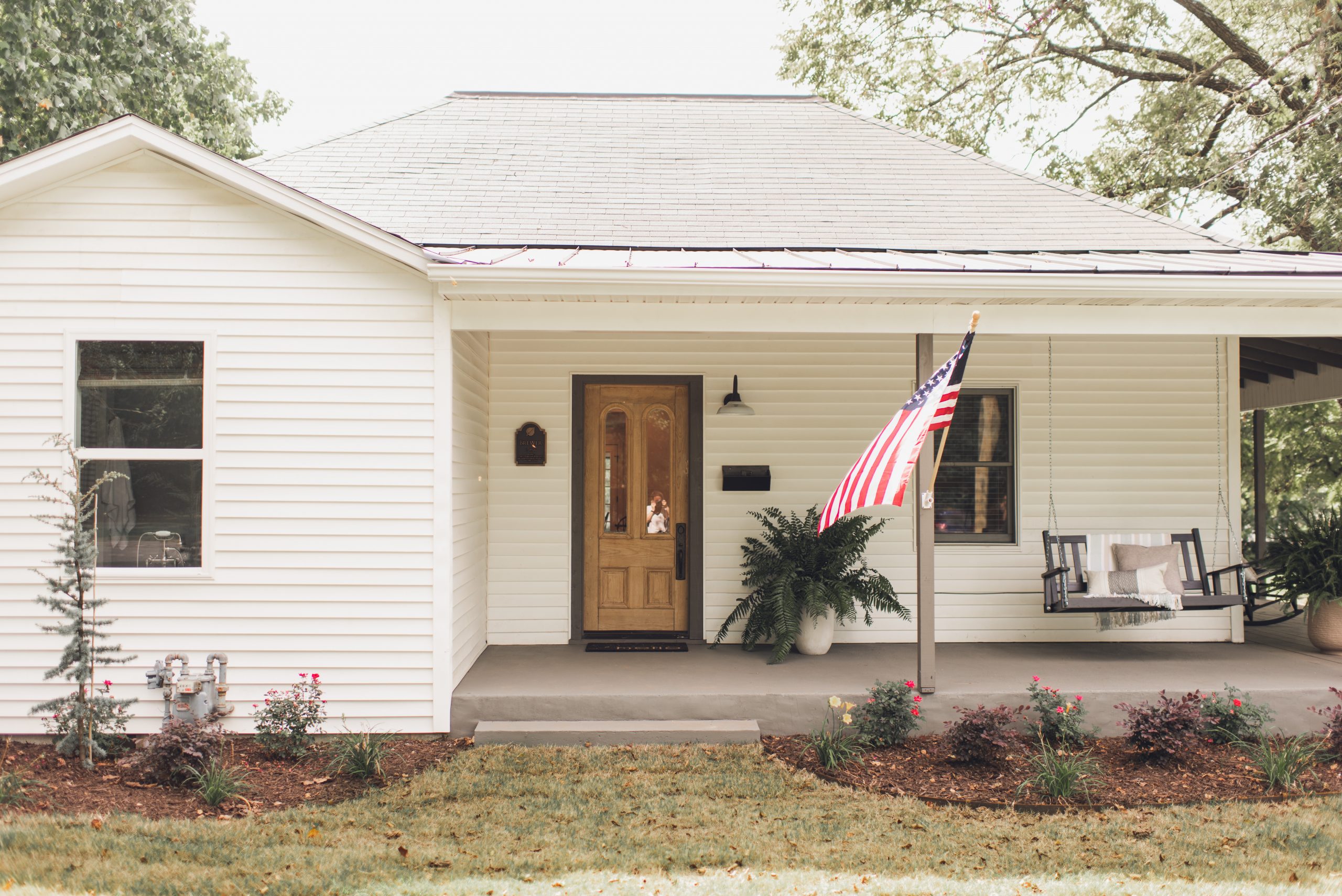 HGTV Fixer to Fabulous Exterior and Porch Renovation.